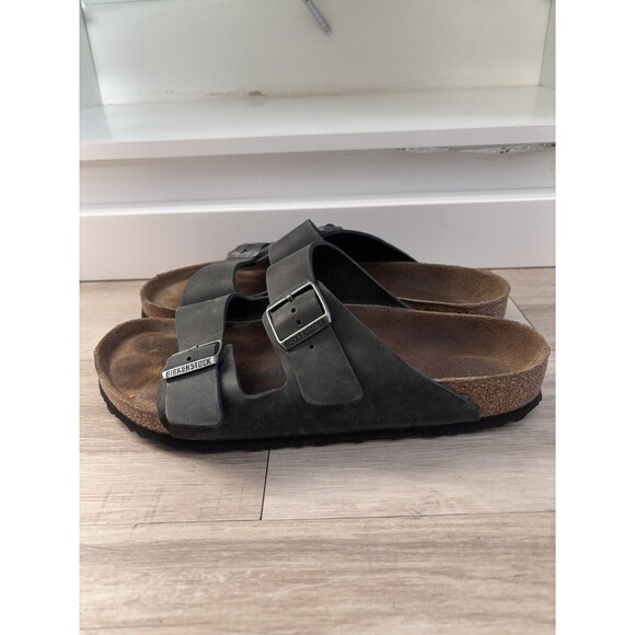 Birkenstock Other - Birkenstock Arizona Soft Footbed Oiled Leather - Iron